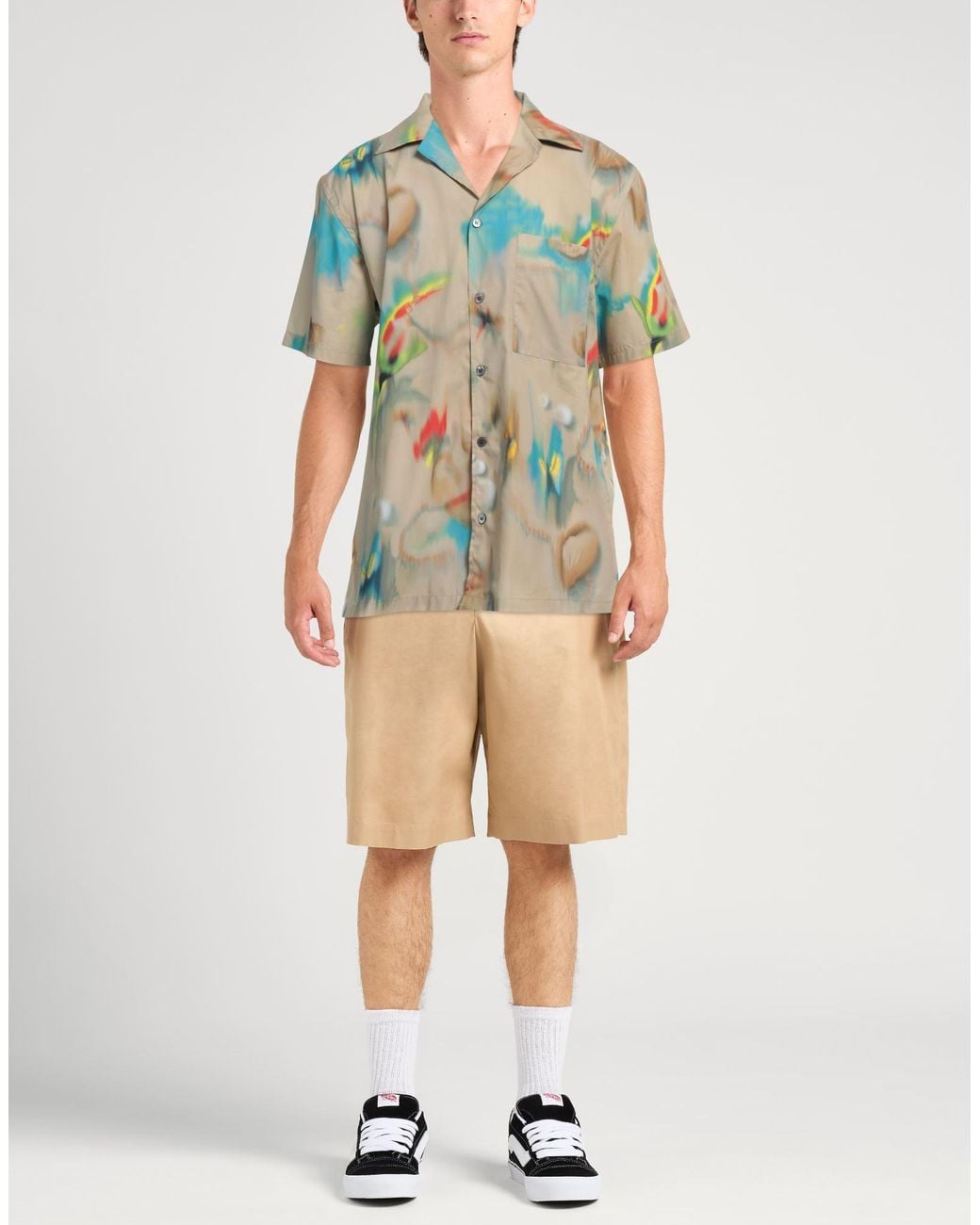 Department 5 Blue Shirt Cotton for men