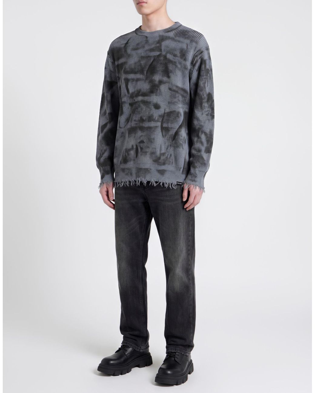 Mauna Kea Gray Sweaters for men