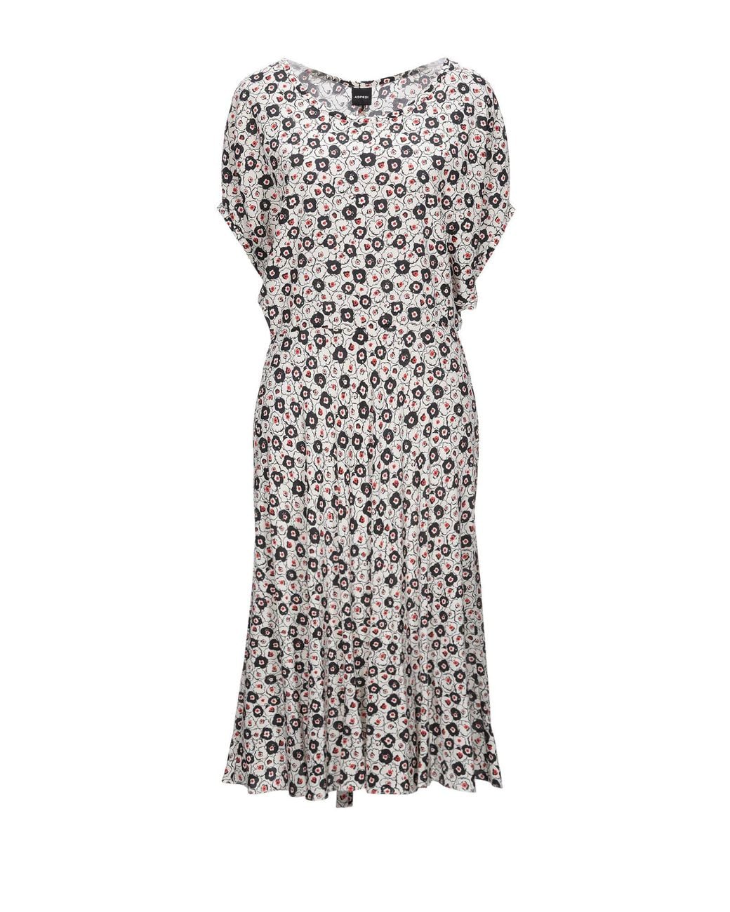 Aspesi White Midi Dresses