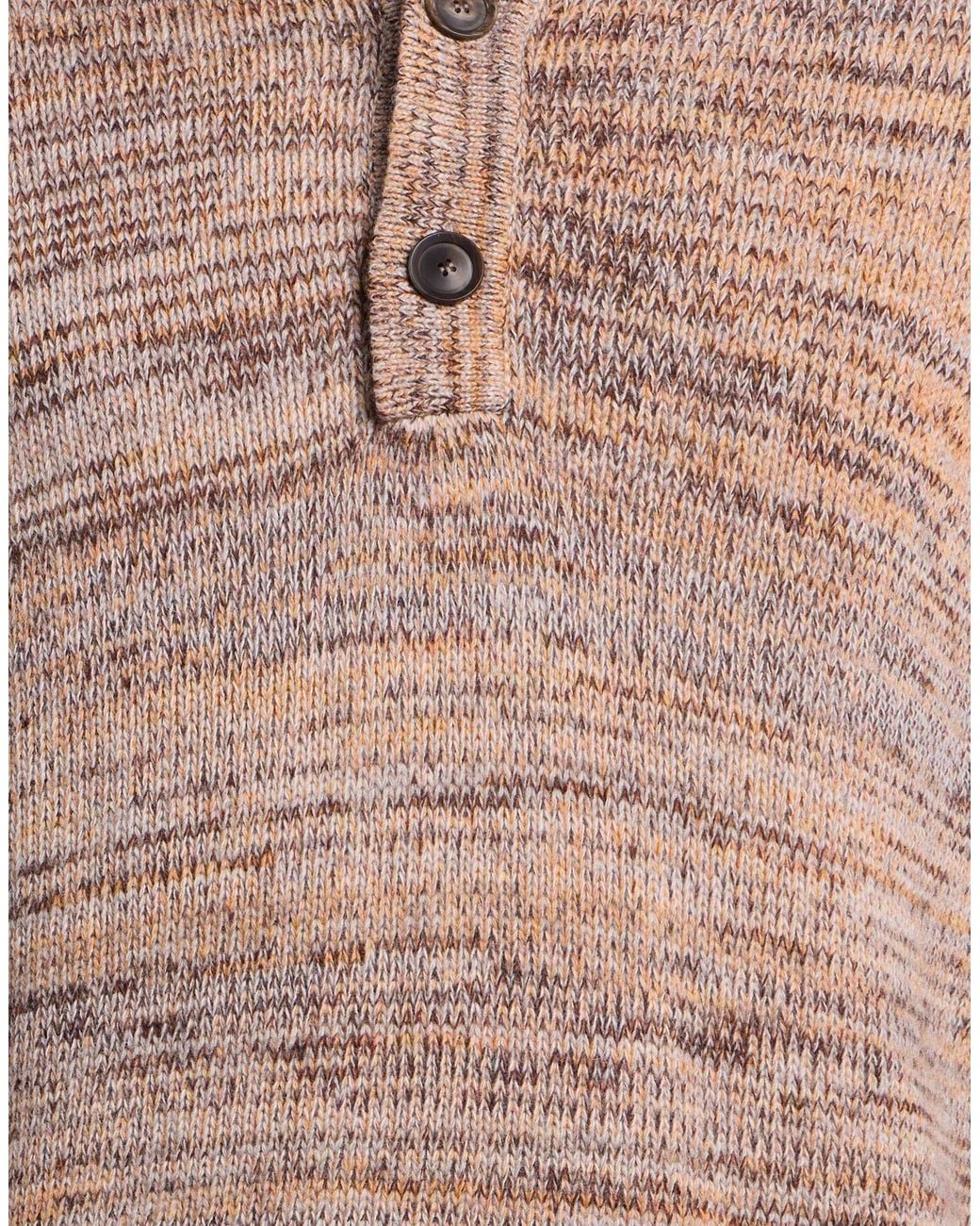 Messagerie Brown Sweater Virgin Wool for men
