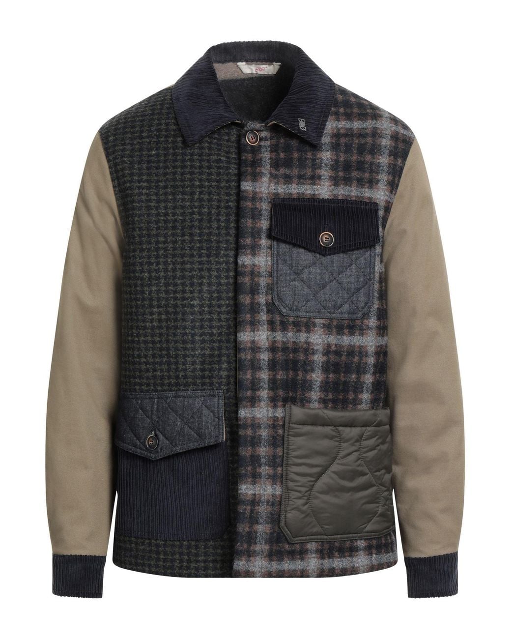 Bob Black Jacket Polyester, Acrylic, Virgin Wool for men