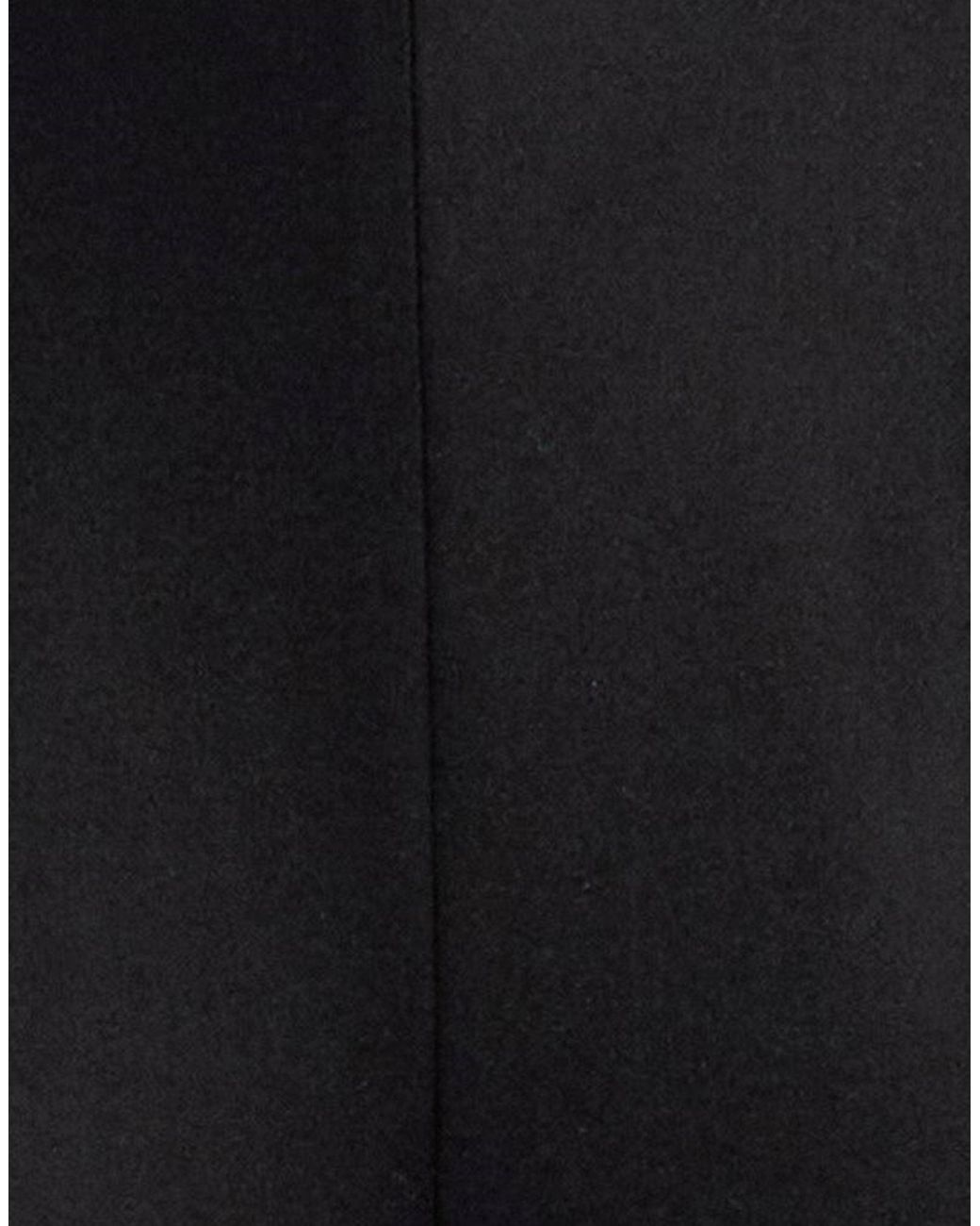 Alberta Ferretti Black Pants Virgin Wool, Polyamide, Elastane