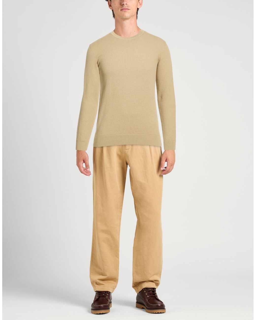 Liu Jo Natural Sweaters for men