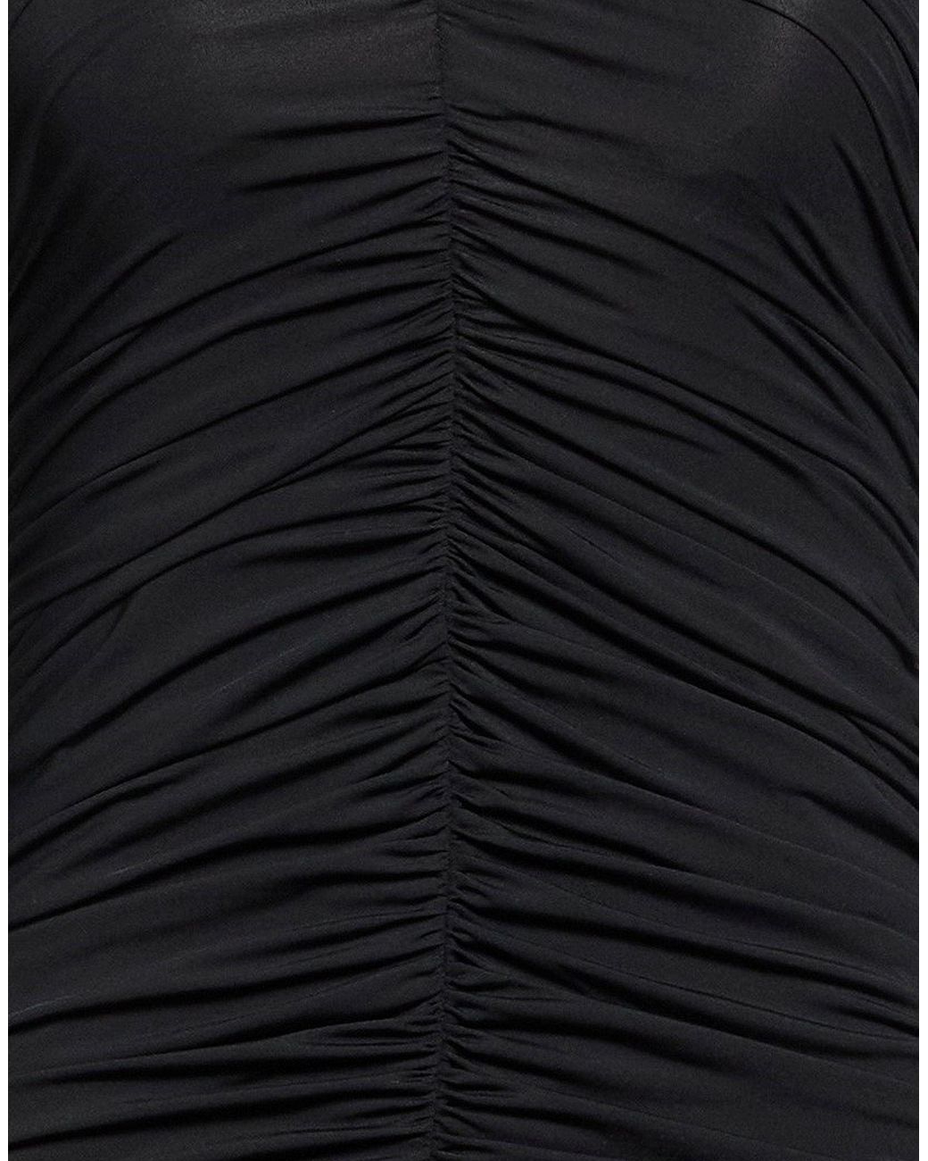 Maygel Coronel Black Mini Dress Polyamide, Elastane