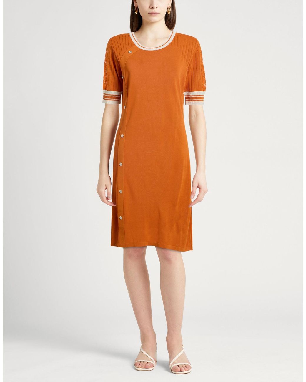 Liu Jo Orange Mini Dresses