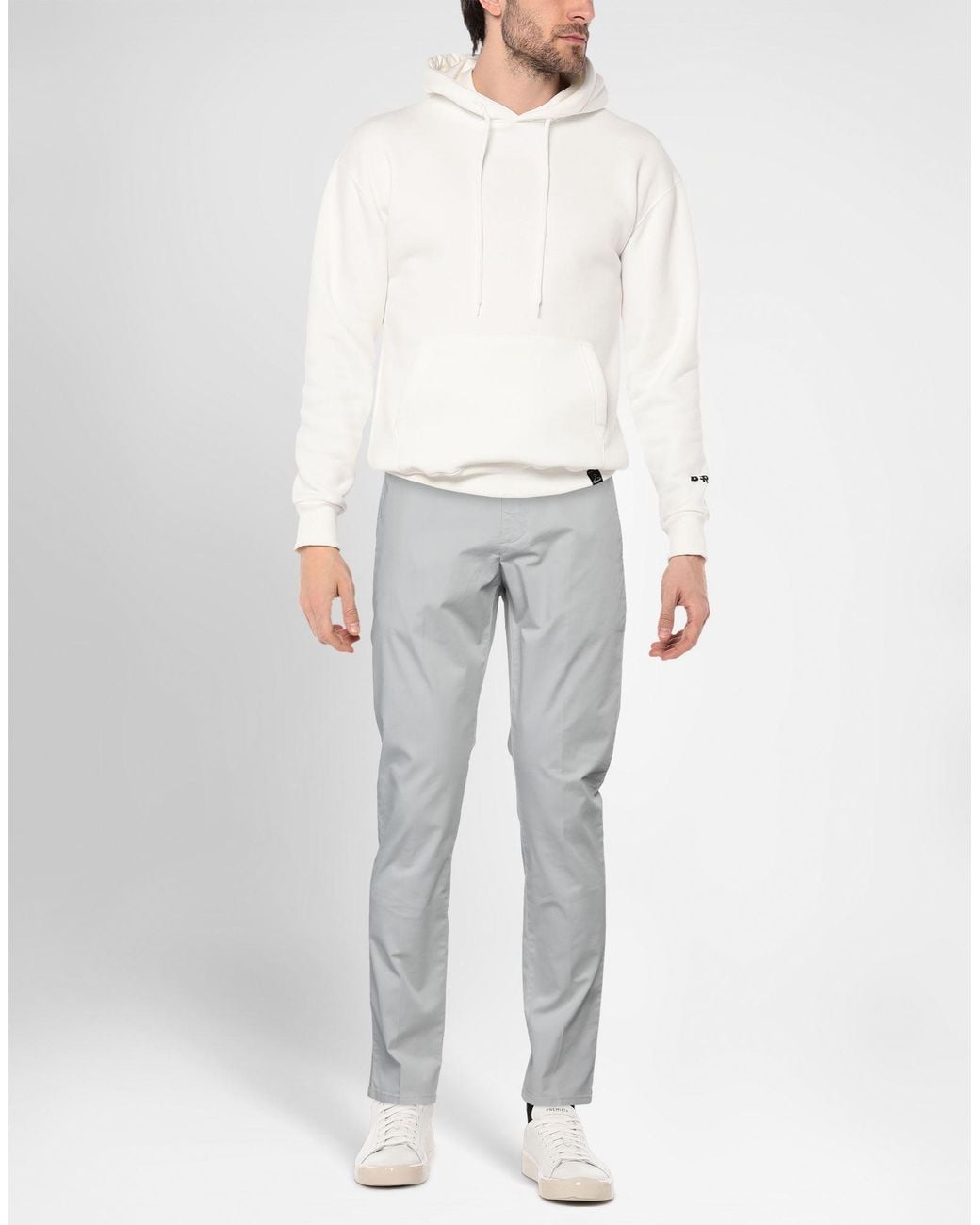Dondup Gray Trouser for men