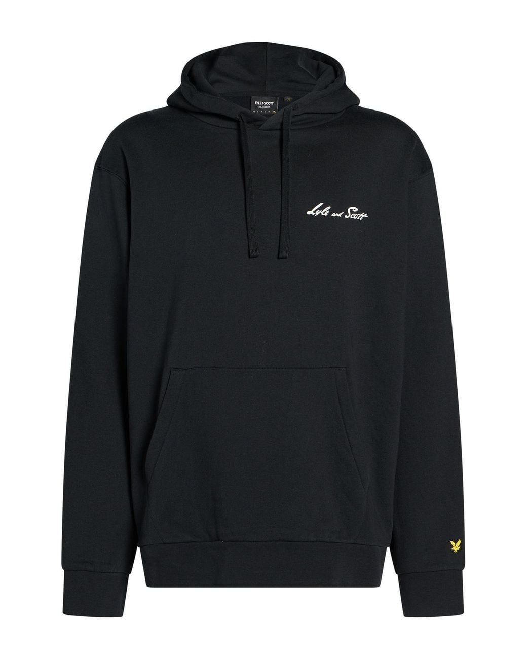 Lyle & Scott Black Sweatshirt Cotton for men