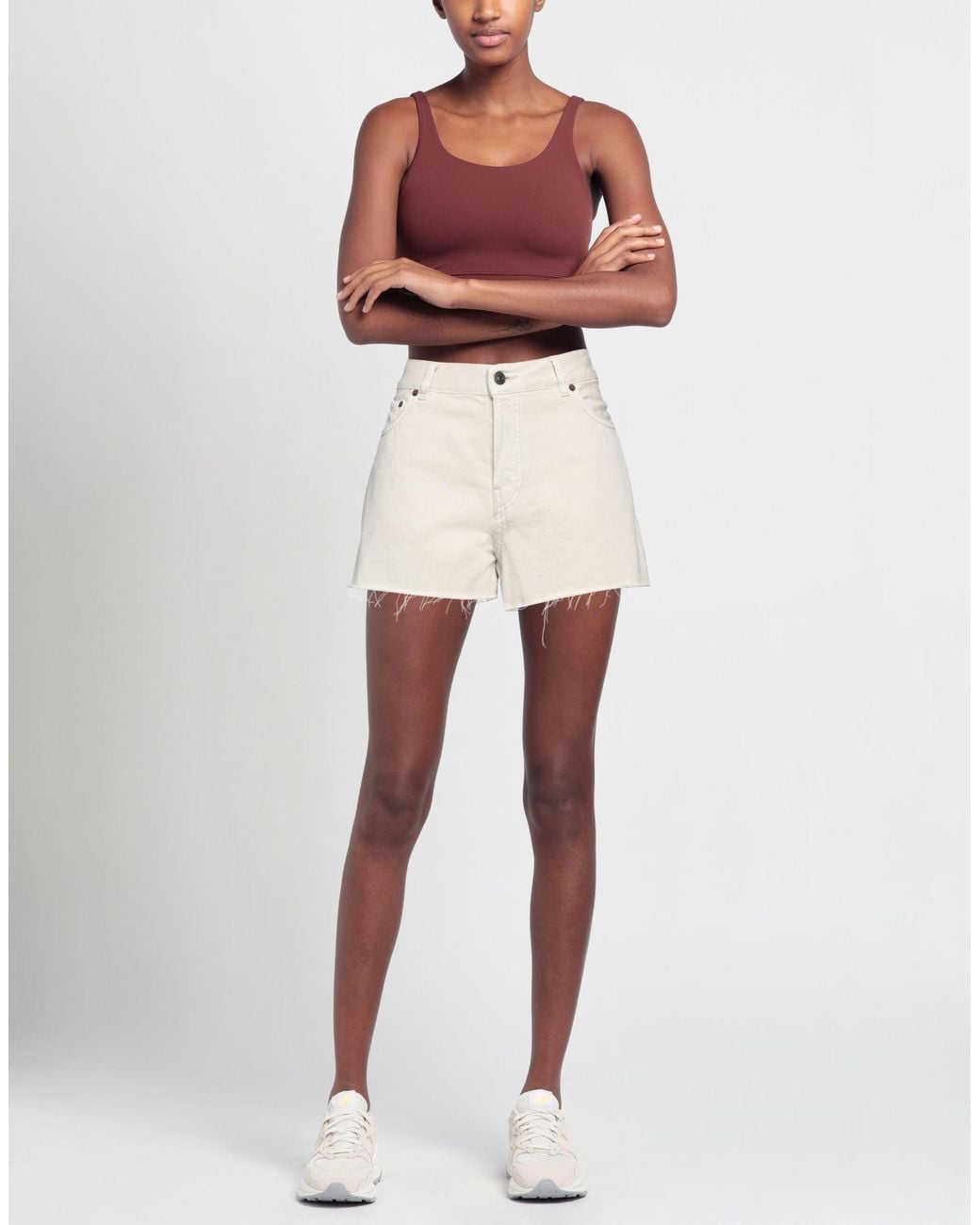 Haikure Natural Denim Shorts