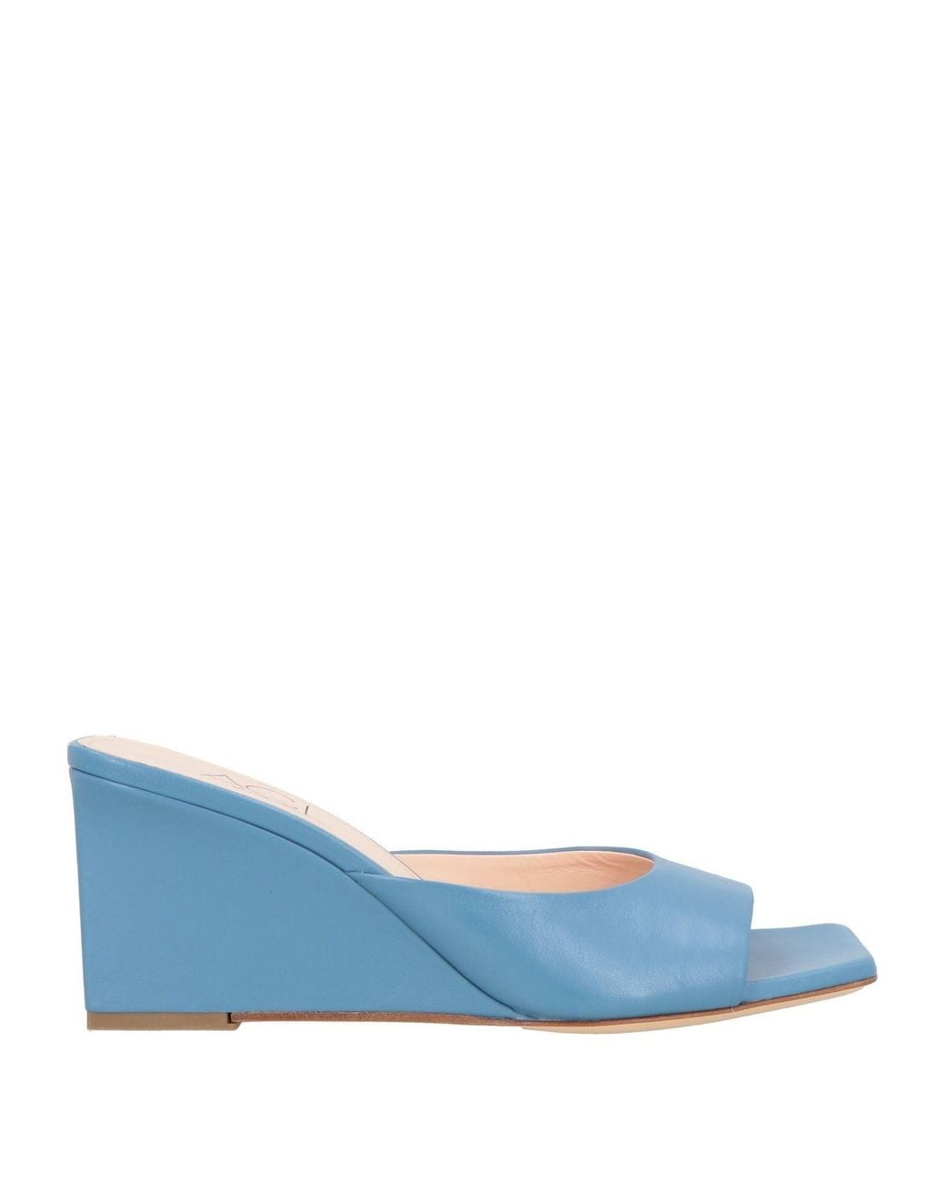 Agl Attilio Giusti Leombruni Blue Sandals Leather