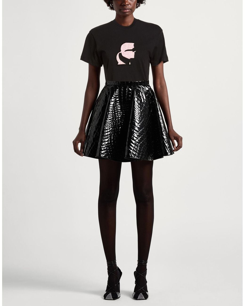 Karl Lagerfeld Black T-Shirts