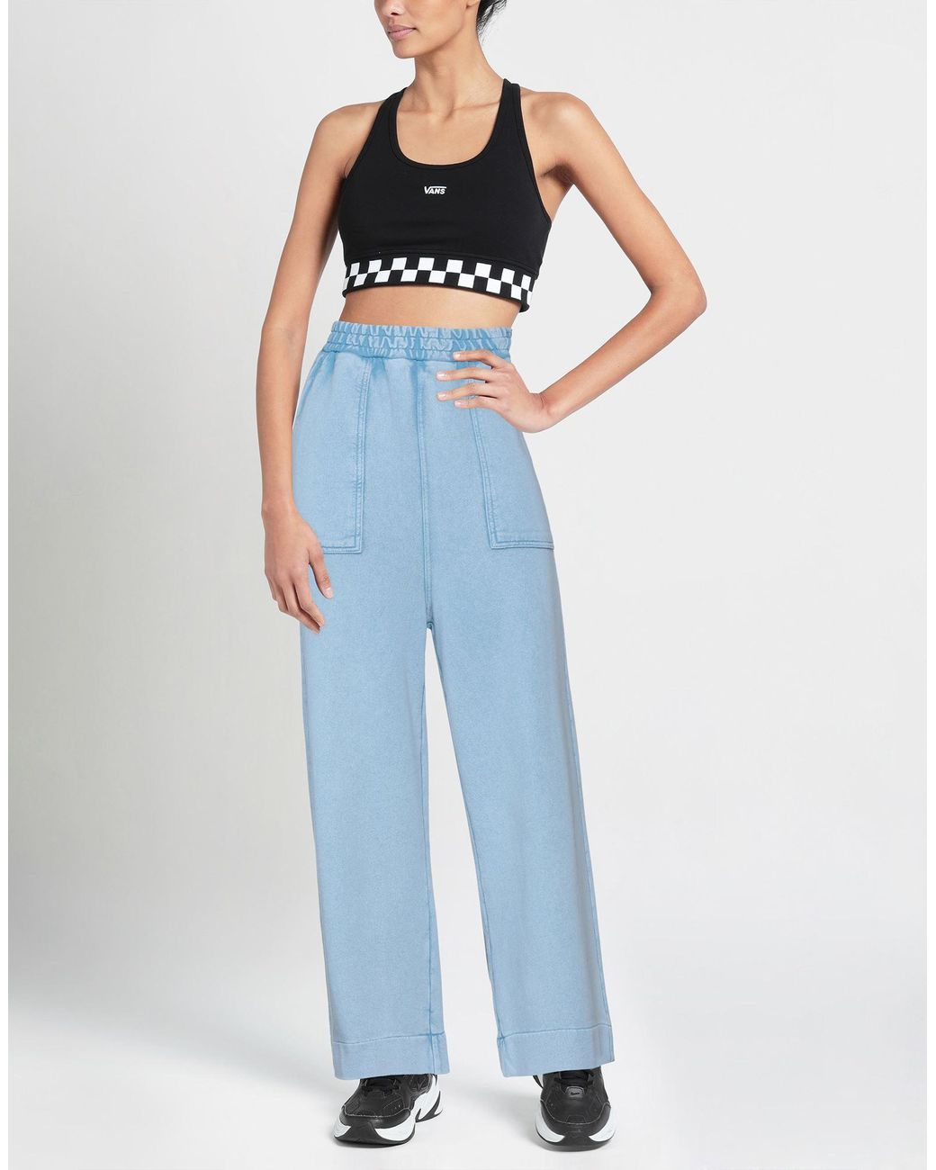 Aspesi Blue Azure Pants Cotton