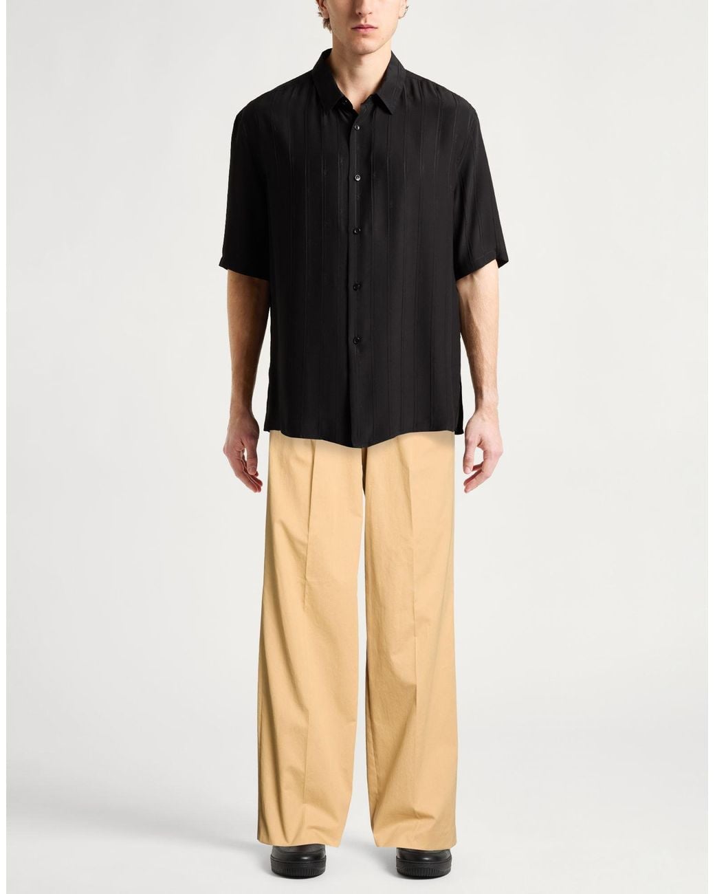 Céline Natural Camel Pants Cotton for men