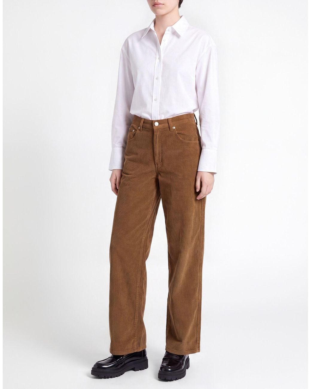 N°21 Brown Camel Pants Cotton
