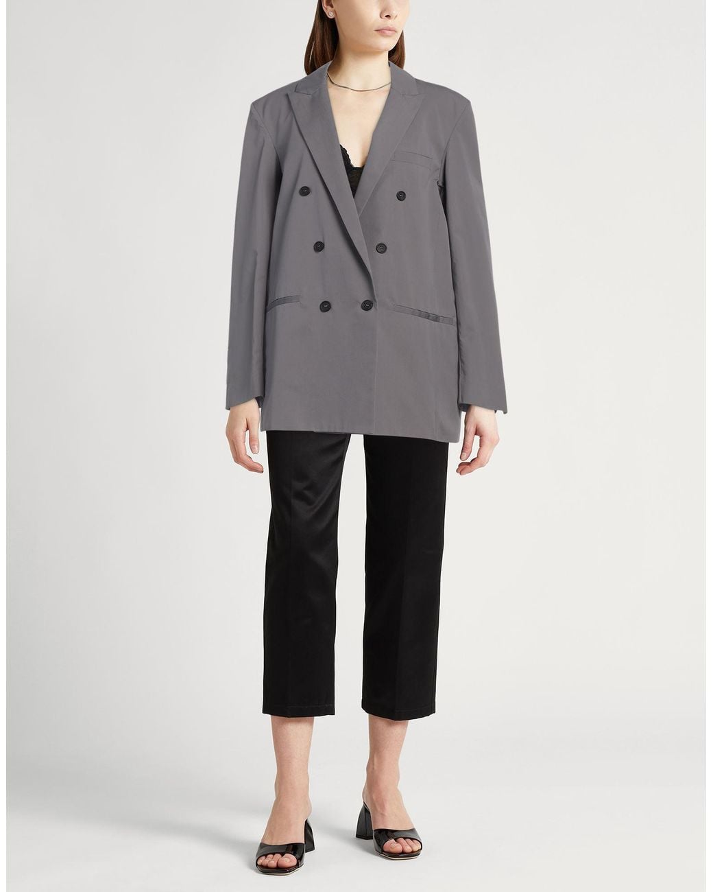 Fabiana Filippi Gray Blazer