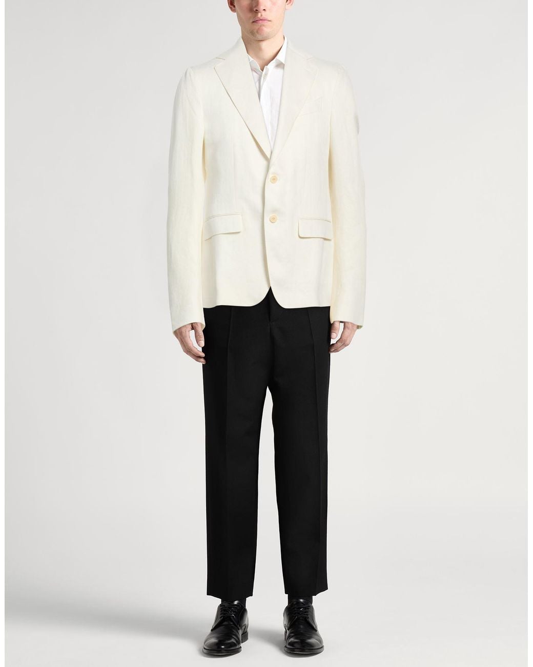 Caruso White Blazer for men
