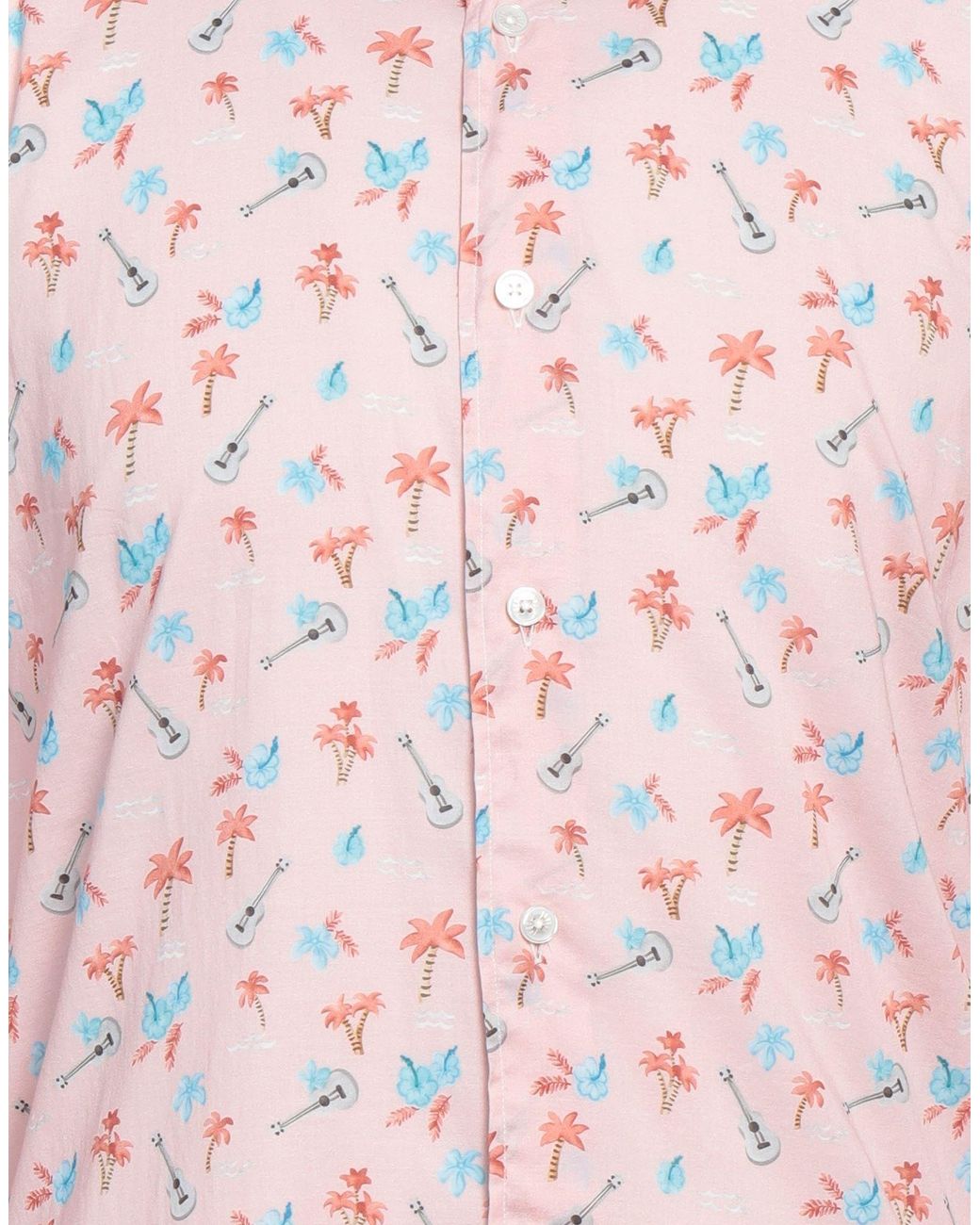 Fedeli Pink Shirt for men