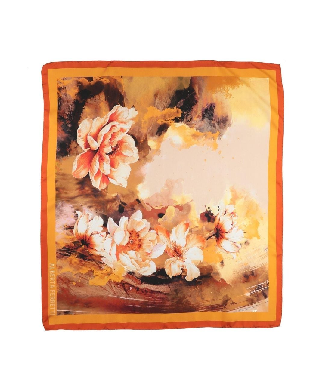 Sciarpa di Alberta Ferretti in Orange