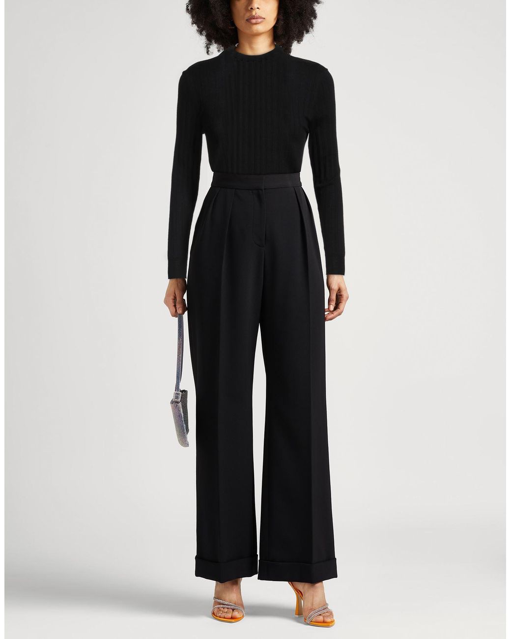 Plan C Black Sweater Merino Wool
