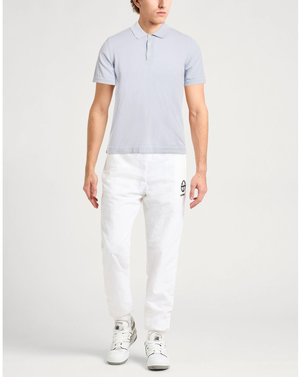Bellwood White Polo Shirt Cotton for men