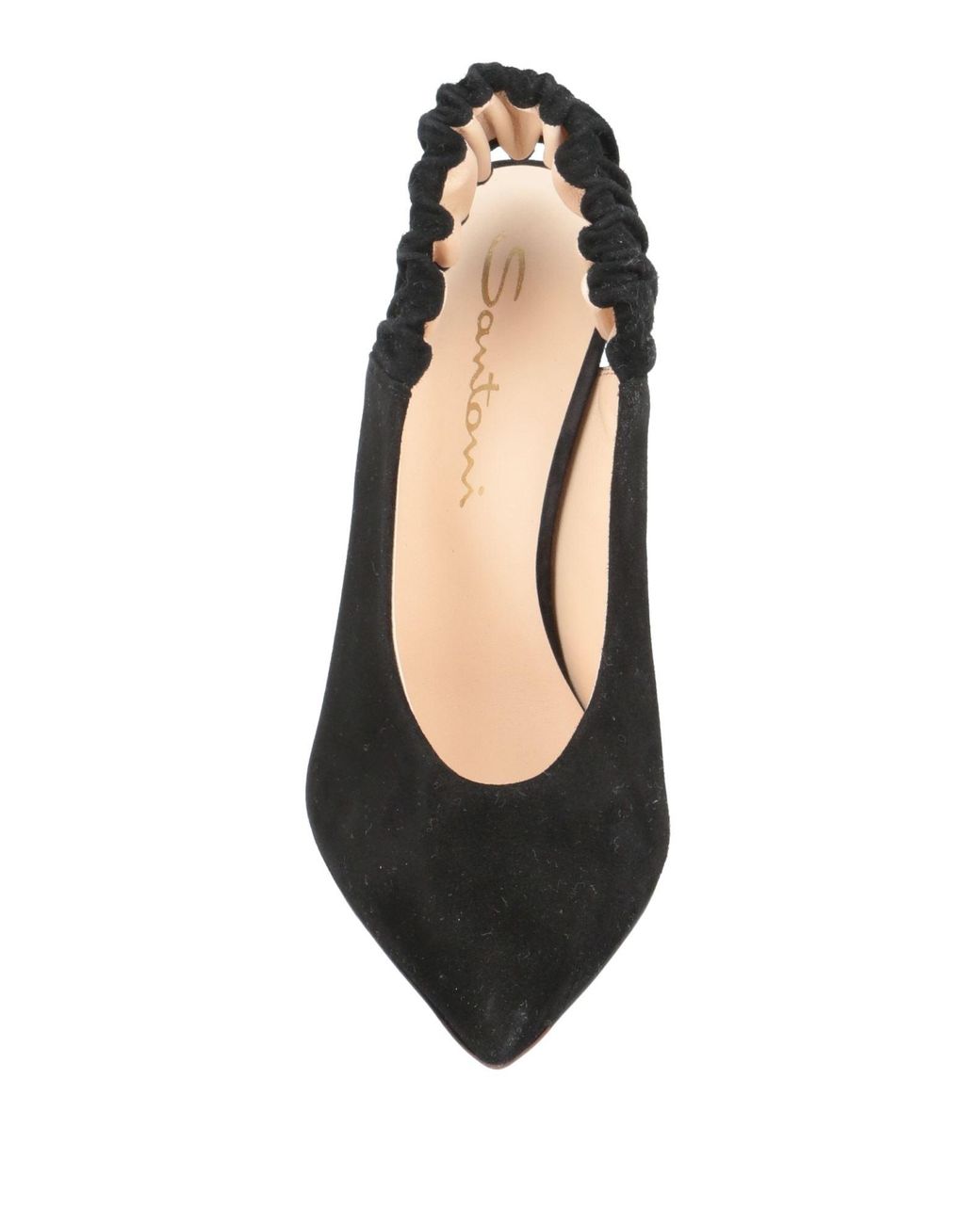 Santoni Black Pumps