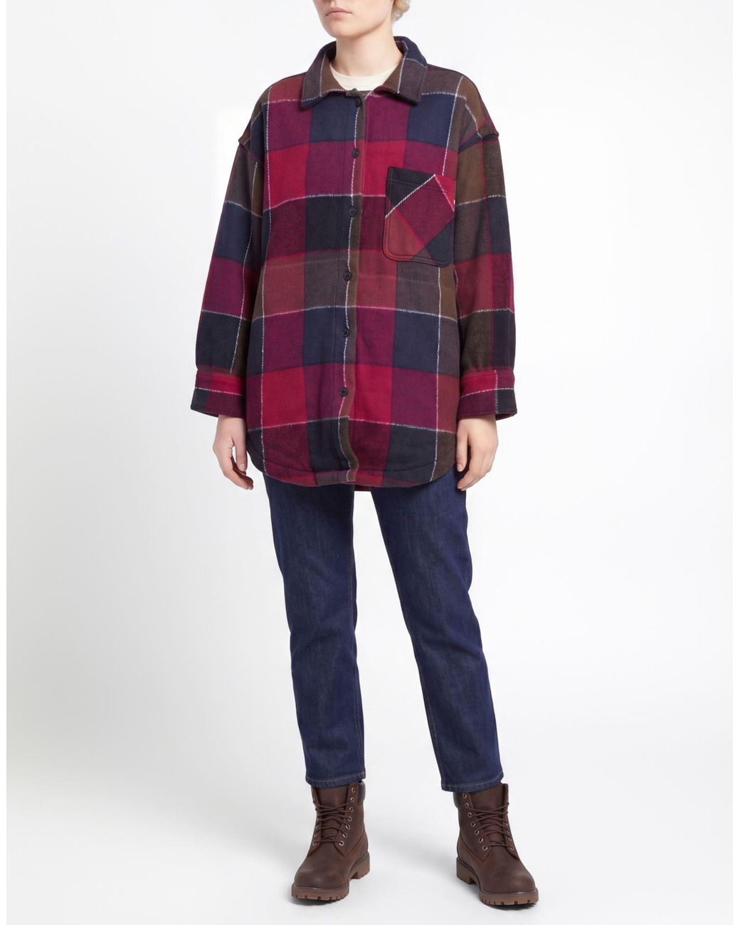 Timberland Purple Jacket Cotton