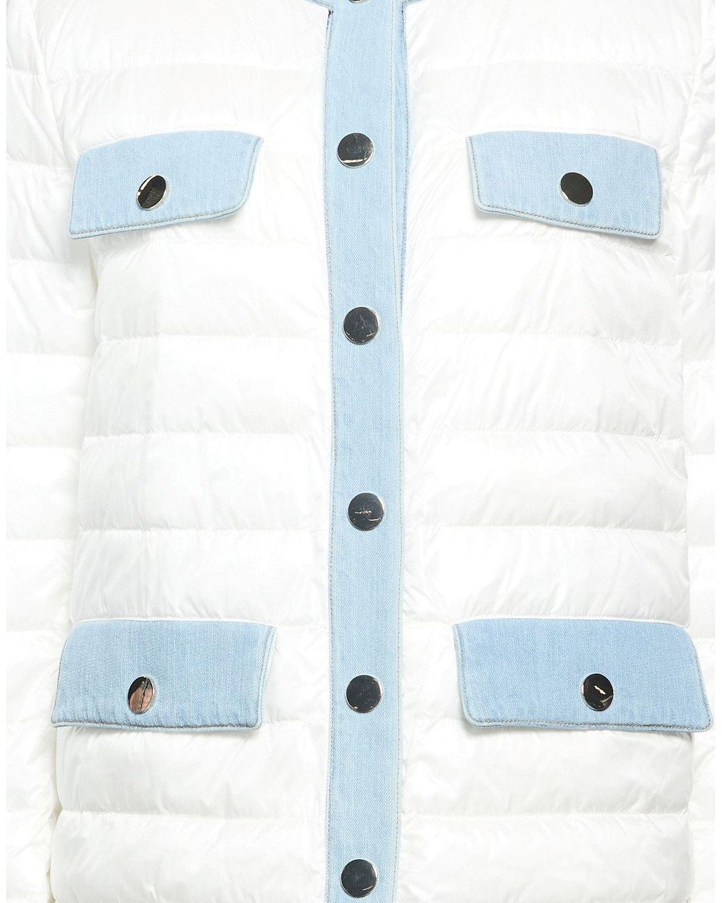 Blauer Blue Puffer