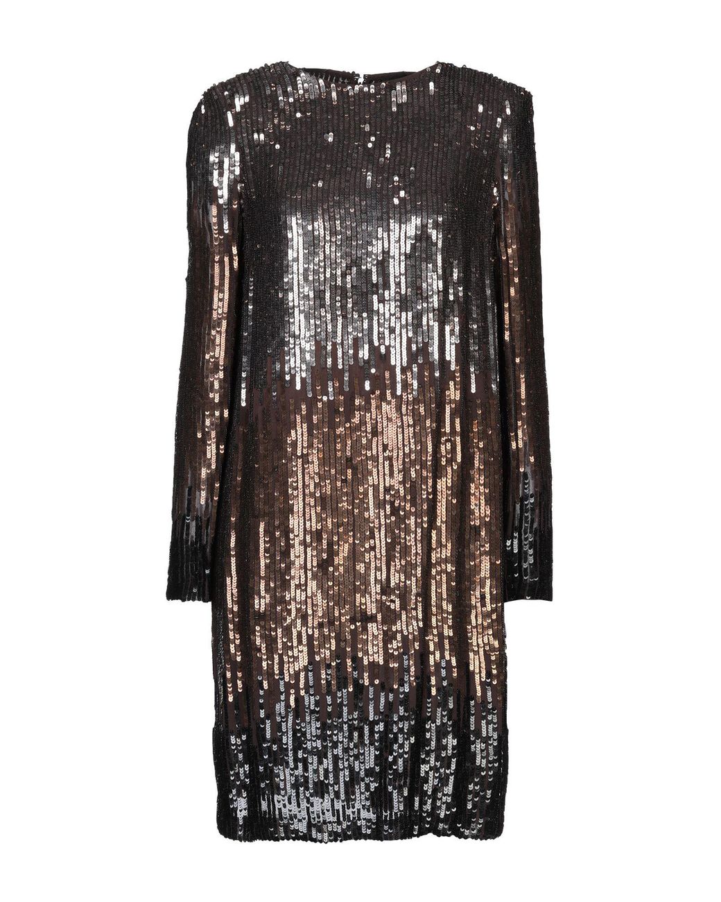Robe Courte Clips en coloris Black