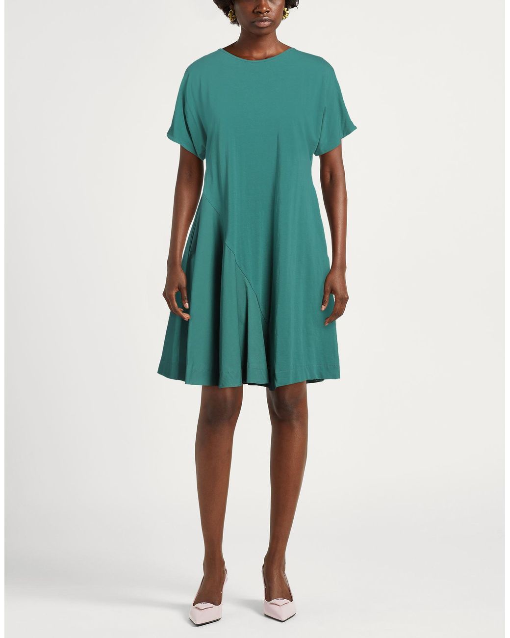 Alpha Studio Green Mini Dress