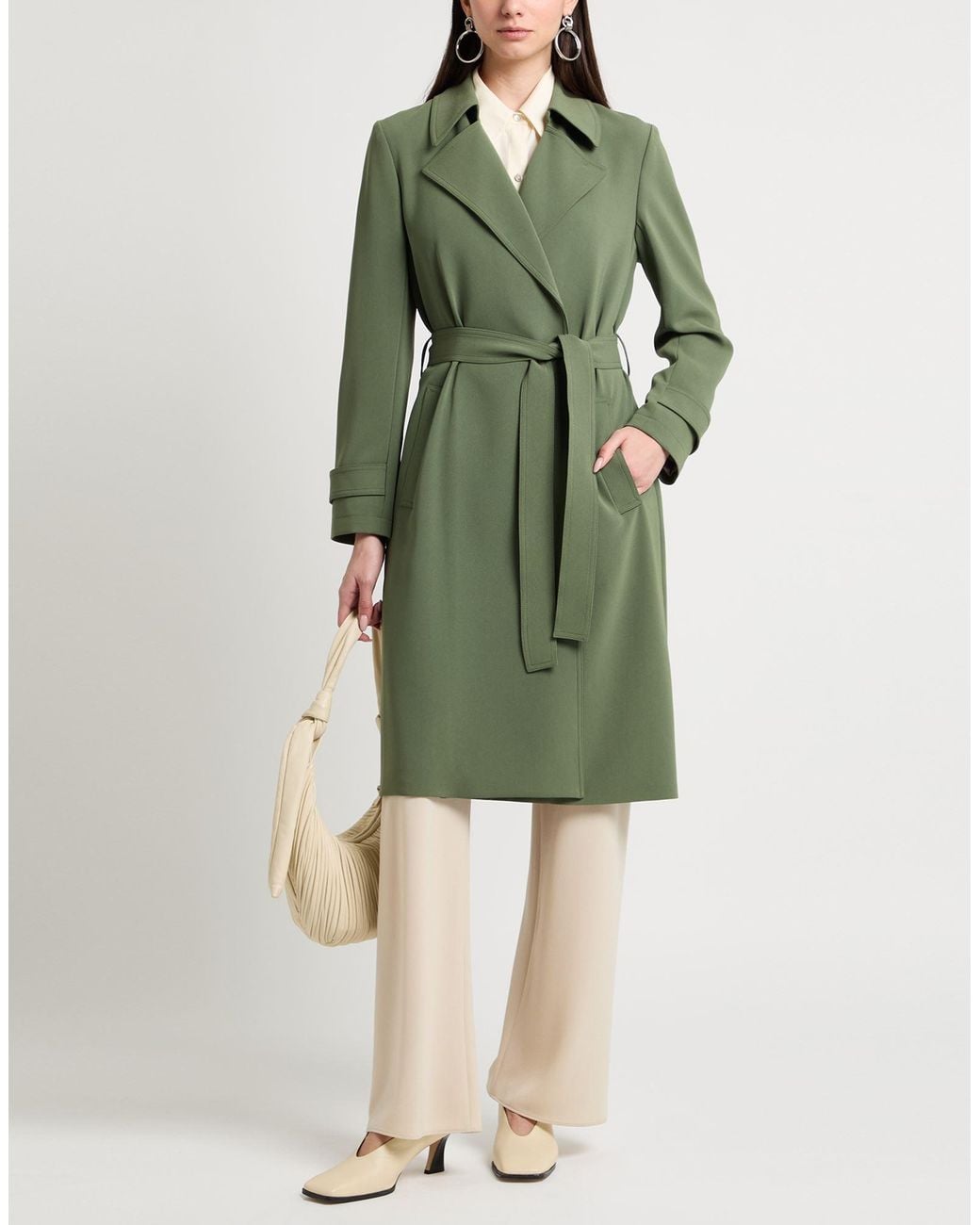 Theory Green Overcoats & Trench Coats