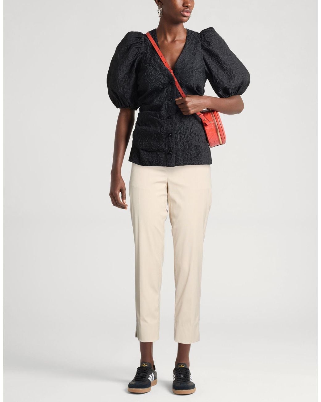 Attic And Barn Natural Pants Cotton, Linen