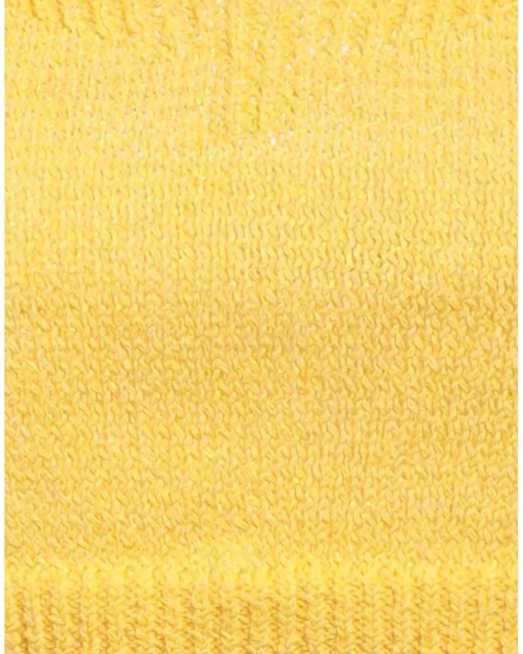 Liu Jo Yellow Better Top Polyester, Cotton