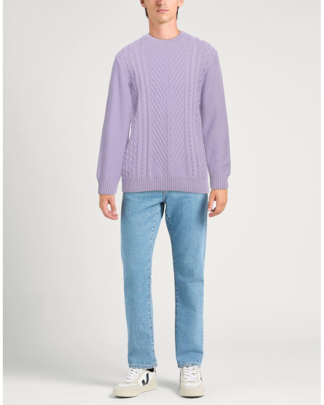 Low Brand Pullover in Purple für Herren