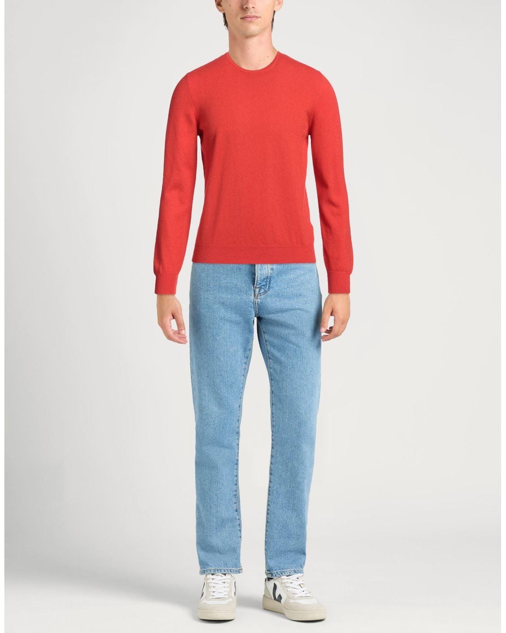 Gran Sasso Red Sweater for men