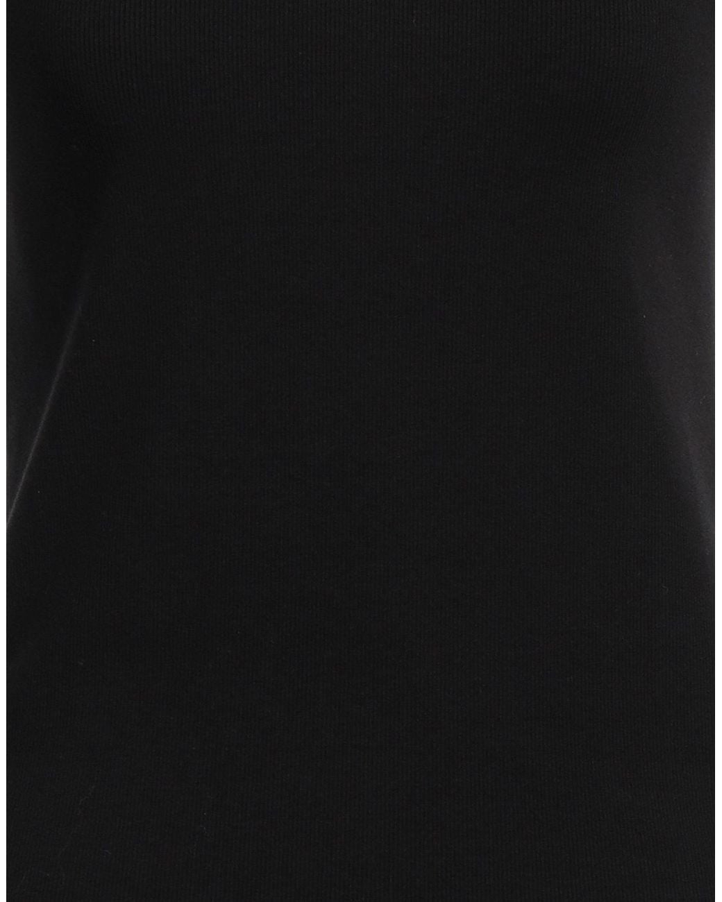 MSGM Black Tank Top