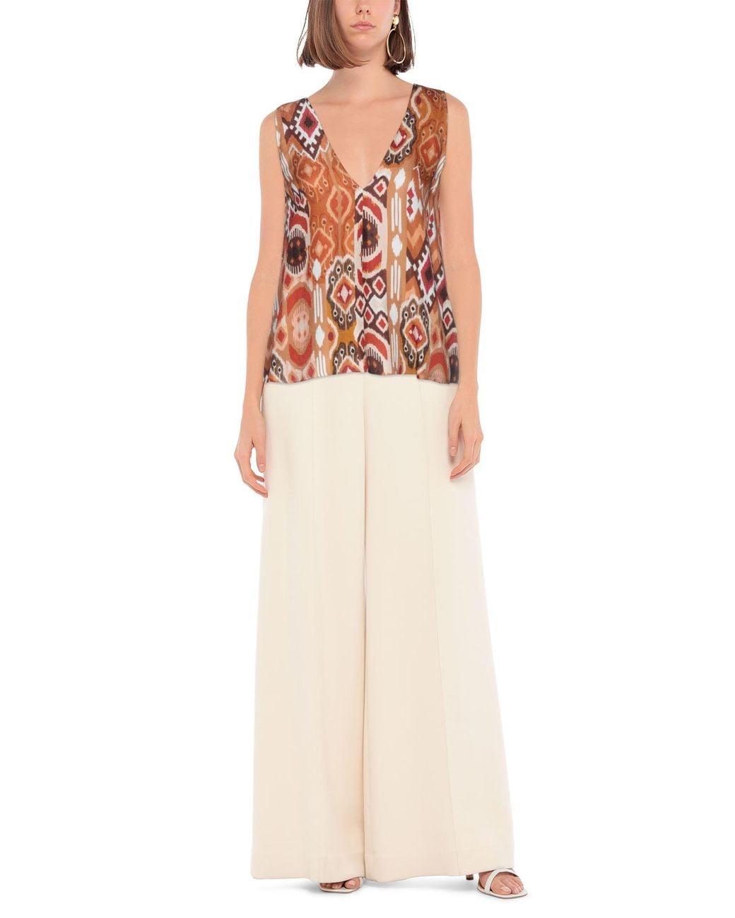 Antonelli Pink Top Viscose, Silk
