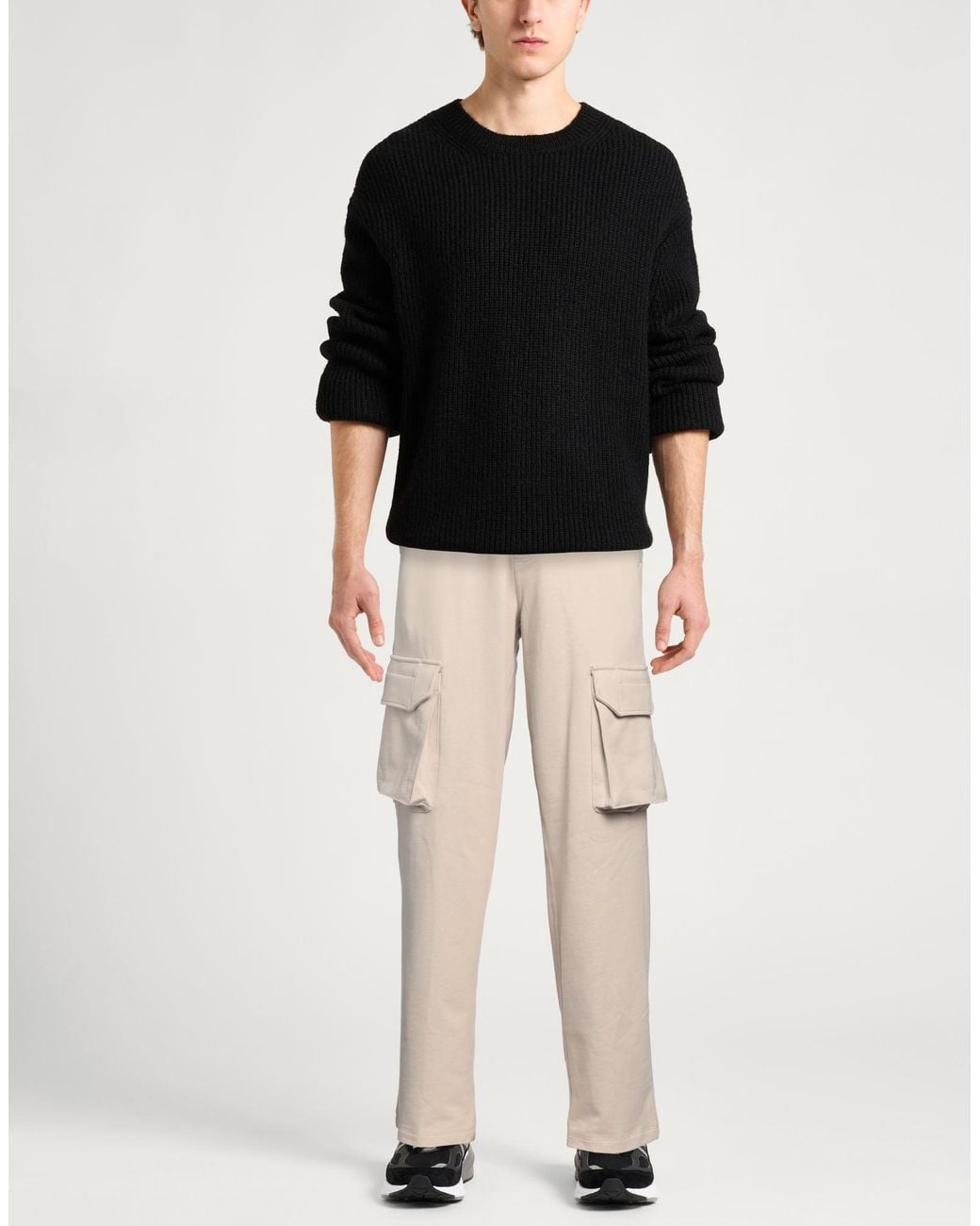 Pantalone di Sandro in Natural da Uomo