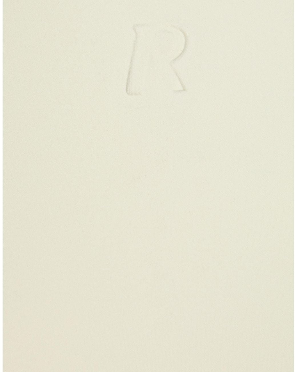 Represent White Cream Bodysuit Polyester, Elastane