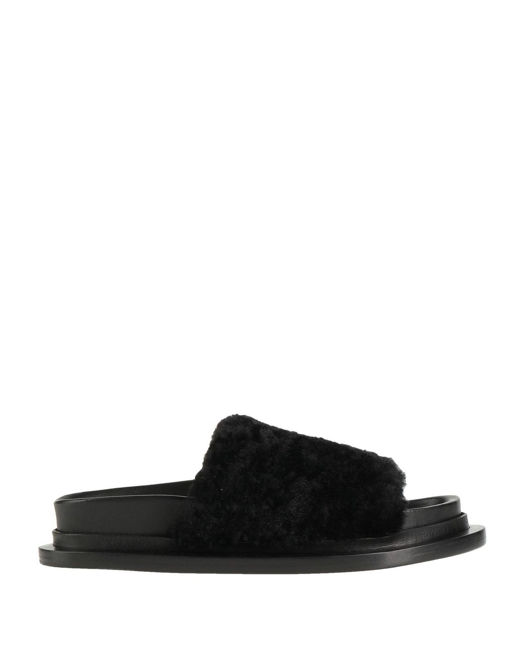 Jil Sander Black Sandale