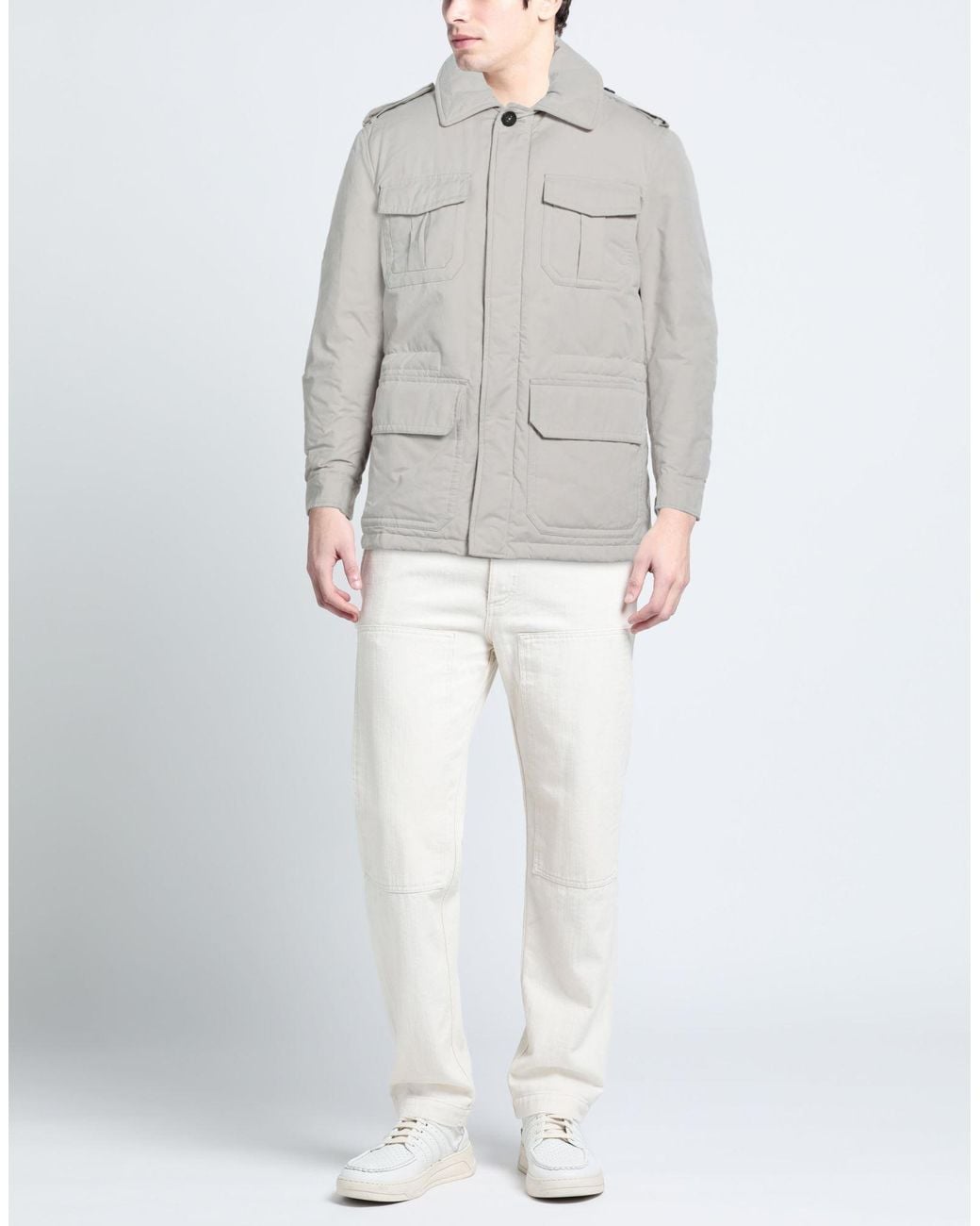Montedoro Gray Jackets for men