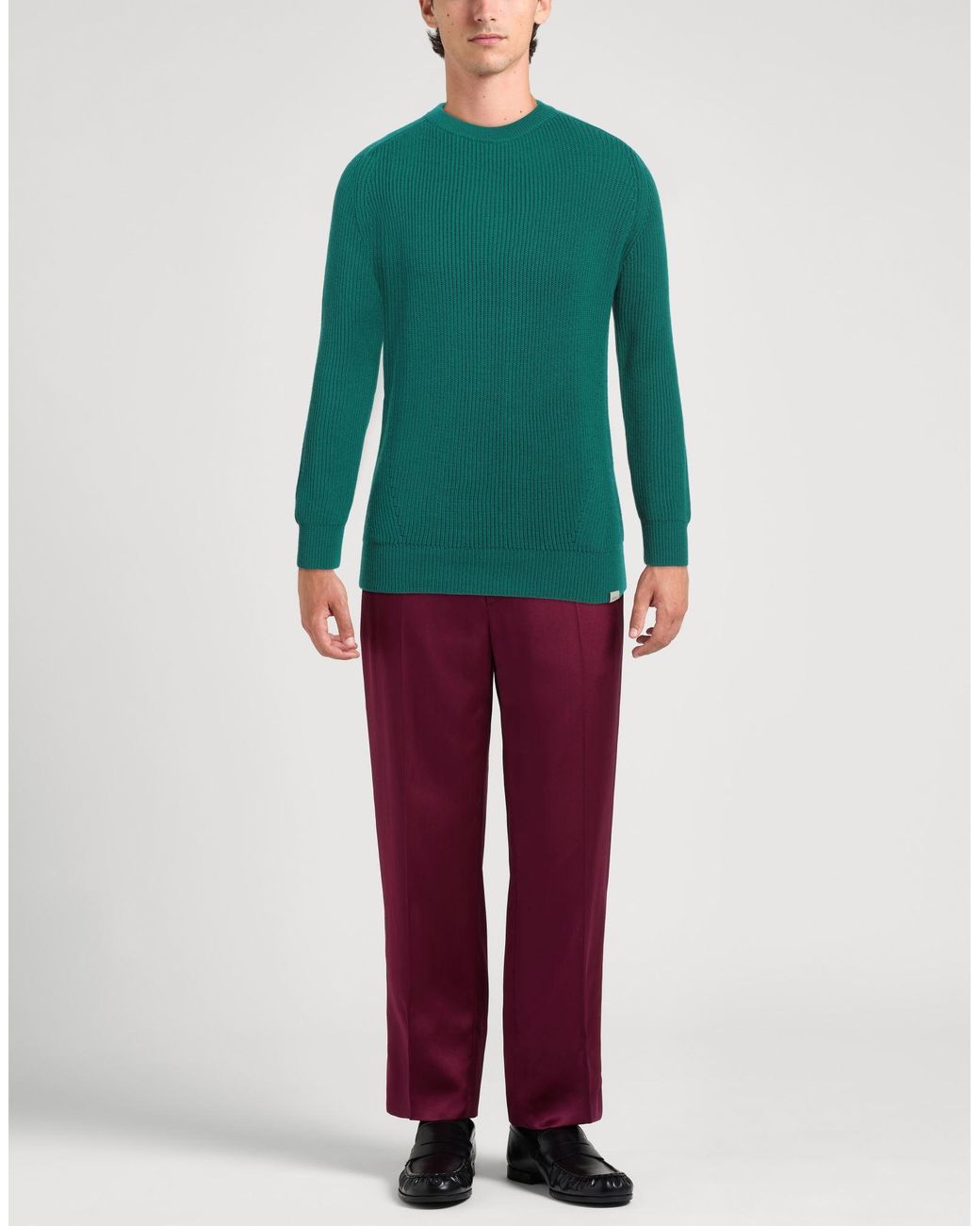 Liu Jo Green Sweater Acrylic, Virgin Wool for men