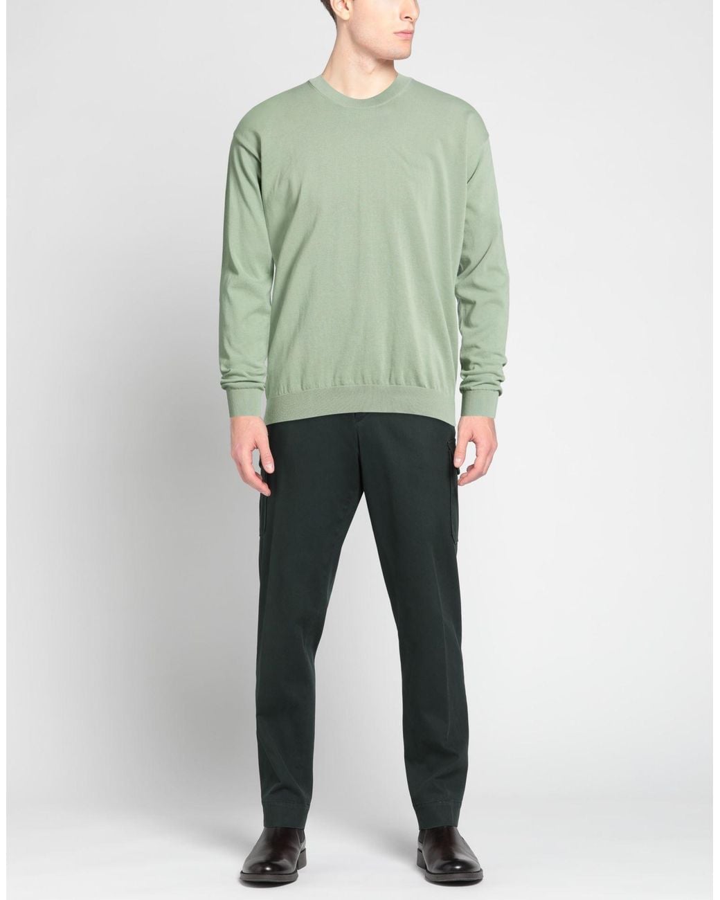 PAOLO RAGAZZINI Green Sweaters for men