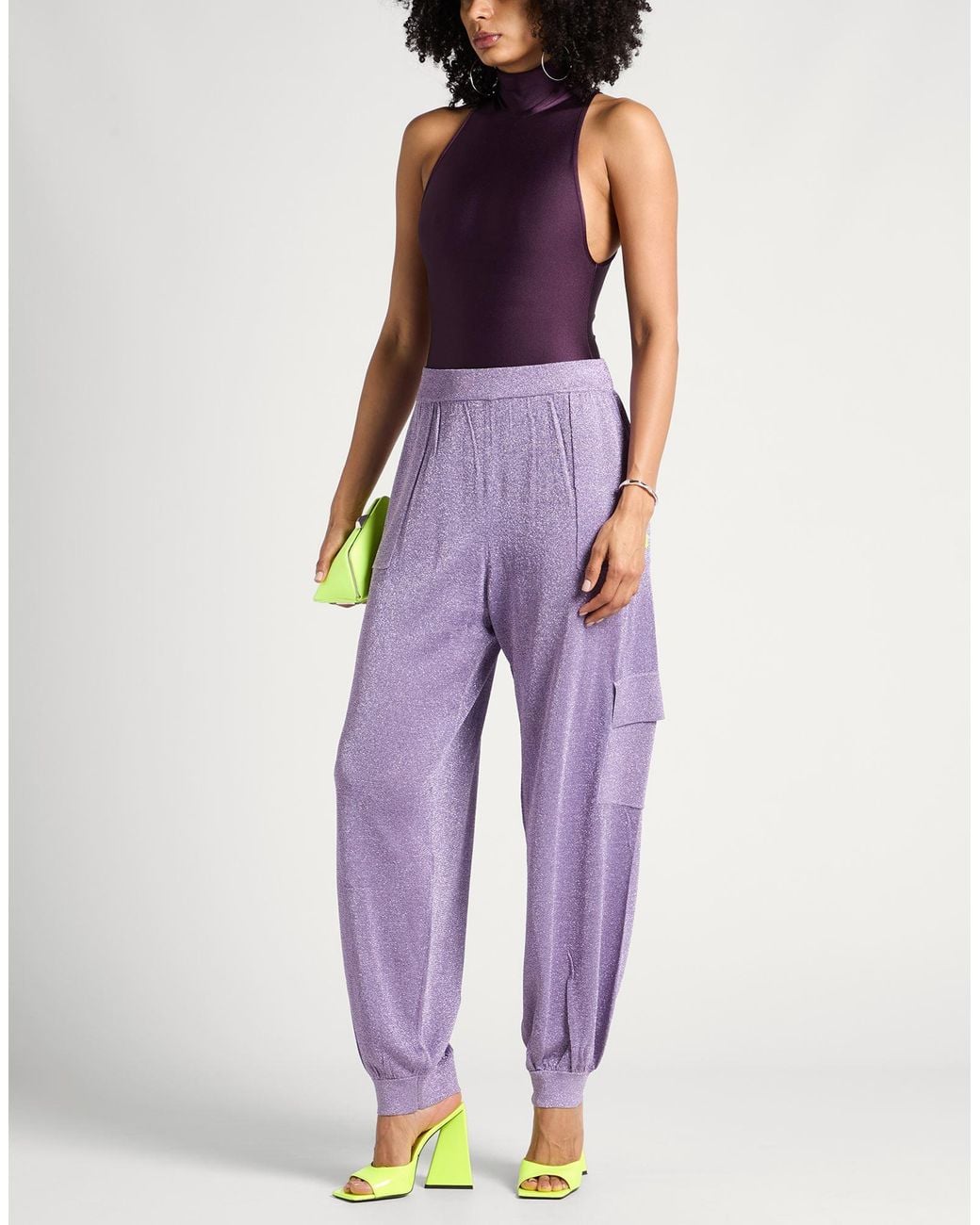 Twinset Purple Trouser