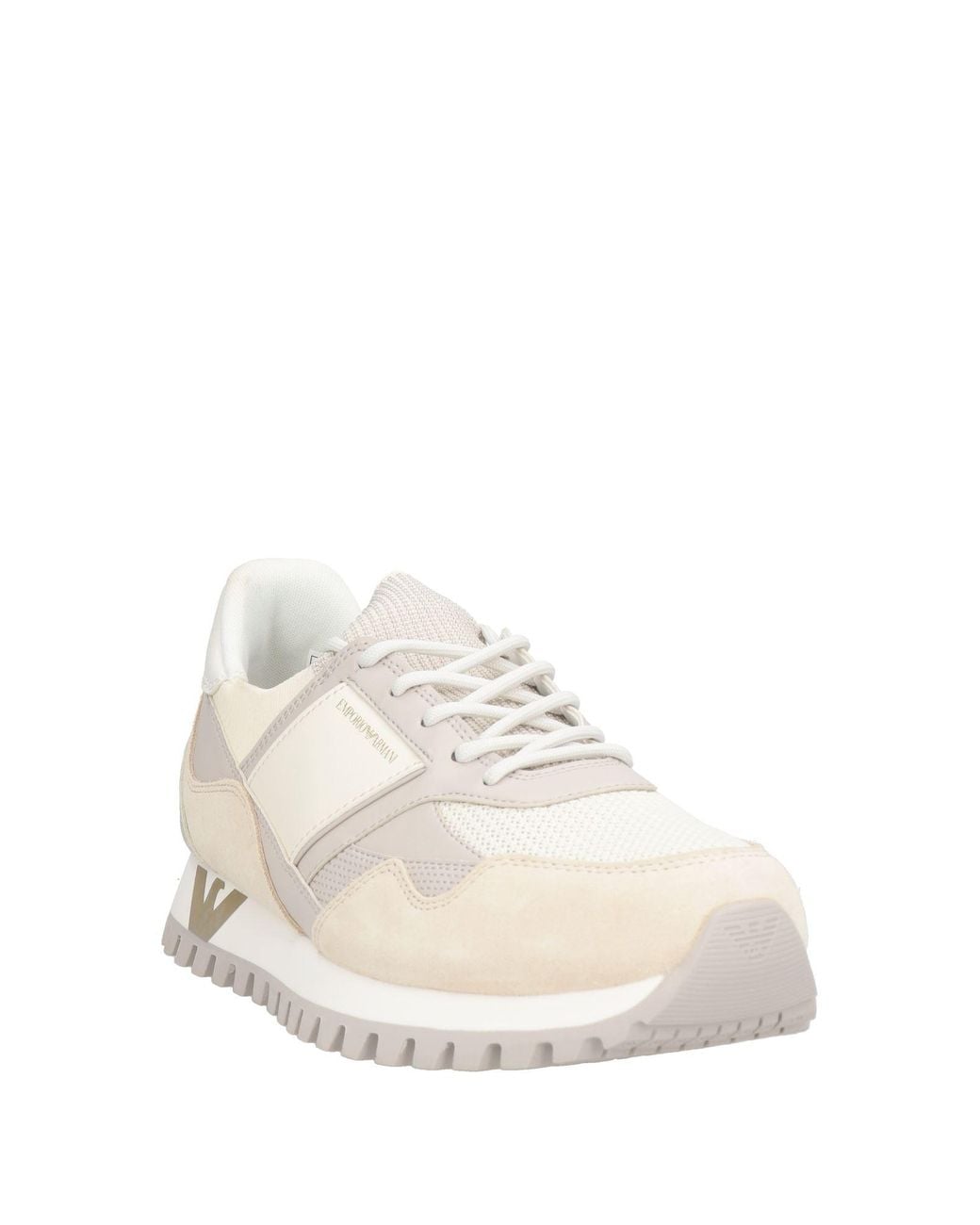 Emporio Armani Natural Sneakers for men