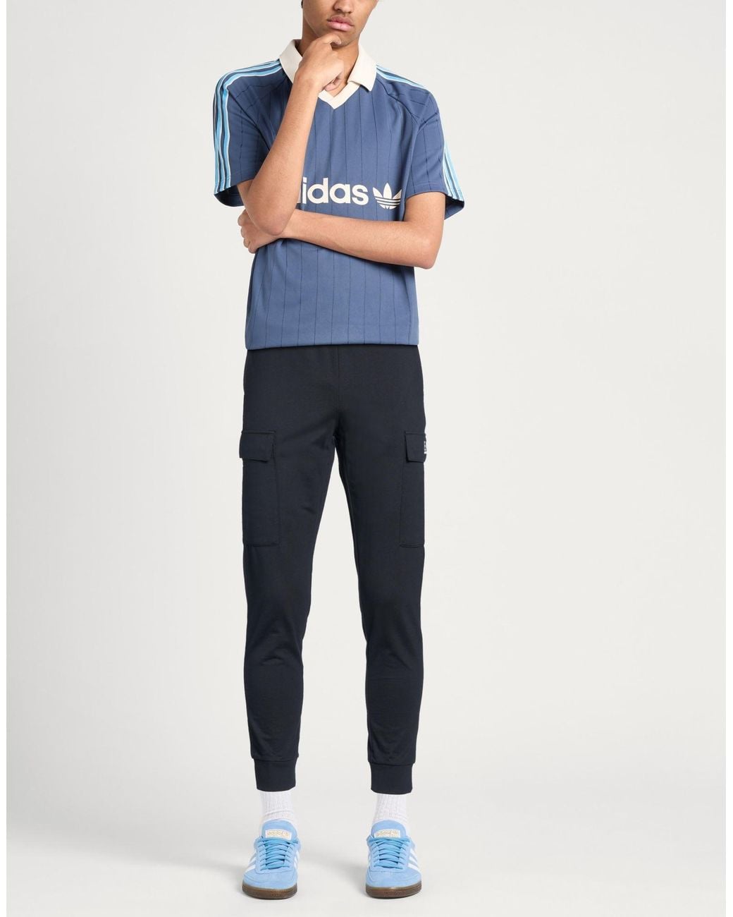 EA7 Blue Pants for men
