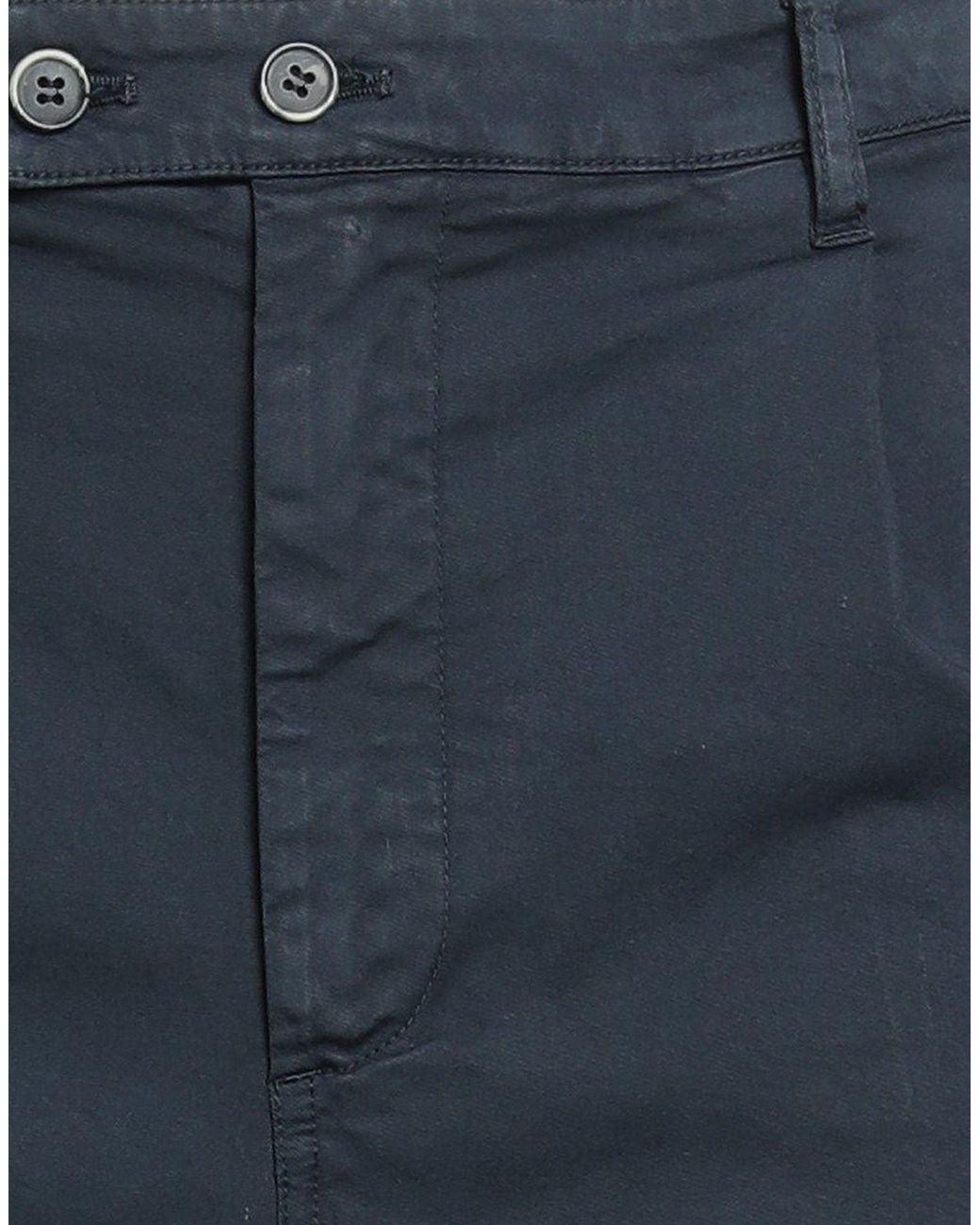 Barena Blue Pants Cotton, Elastane for men