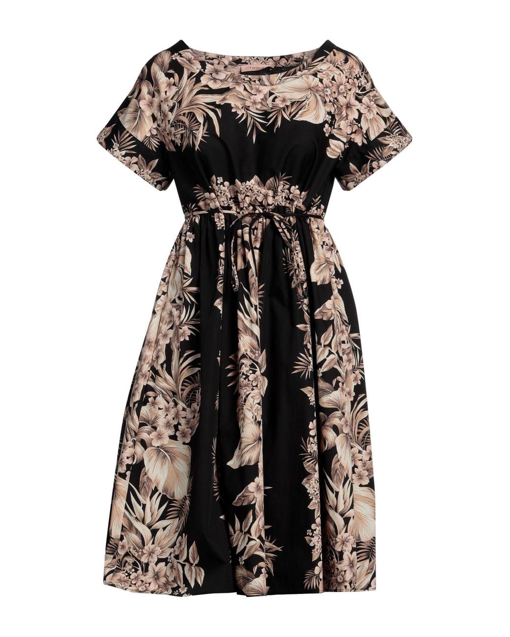 Twinset Black Midi Dress