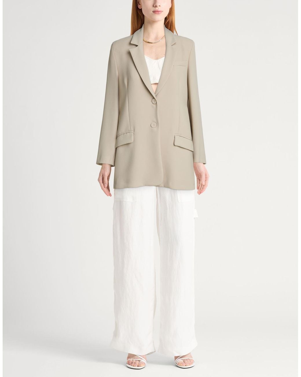 Kaos Natural Blazer Viscose, Polyester, Elastane