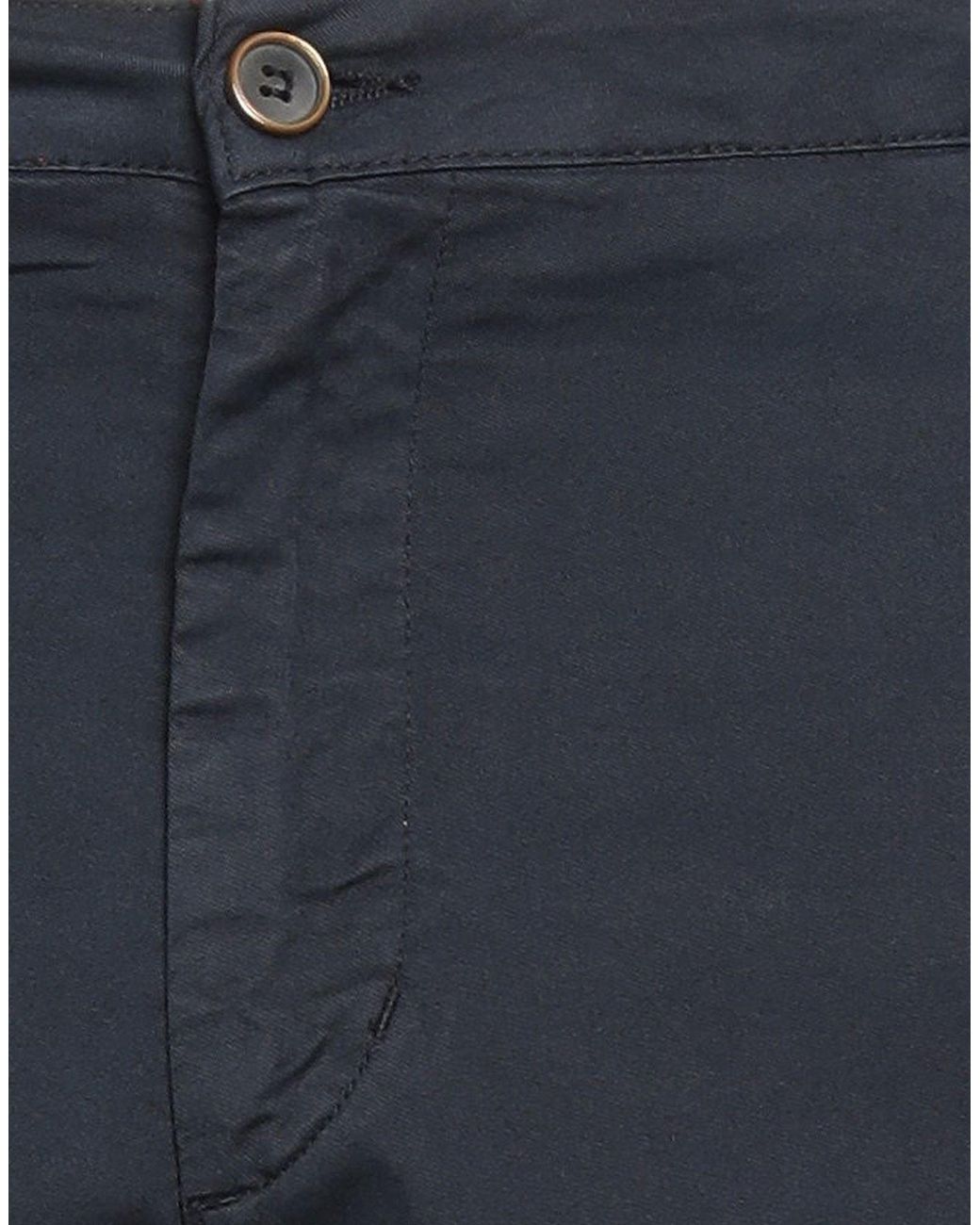 Stilosophy Blue Pants Cotton, Elastane for men