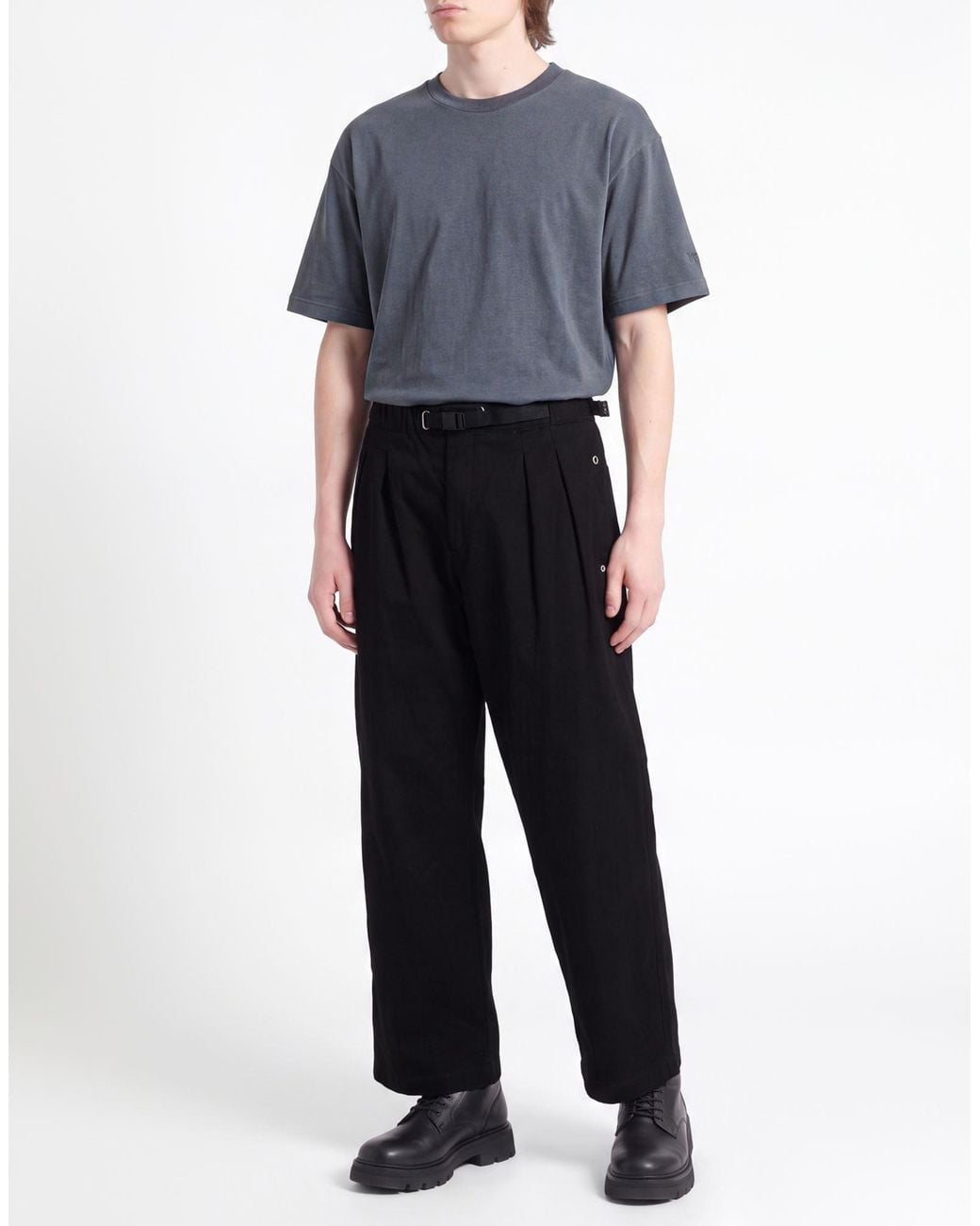 White Sand Black Jeans Cotton, Elastane for men