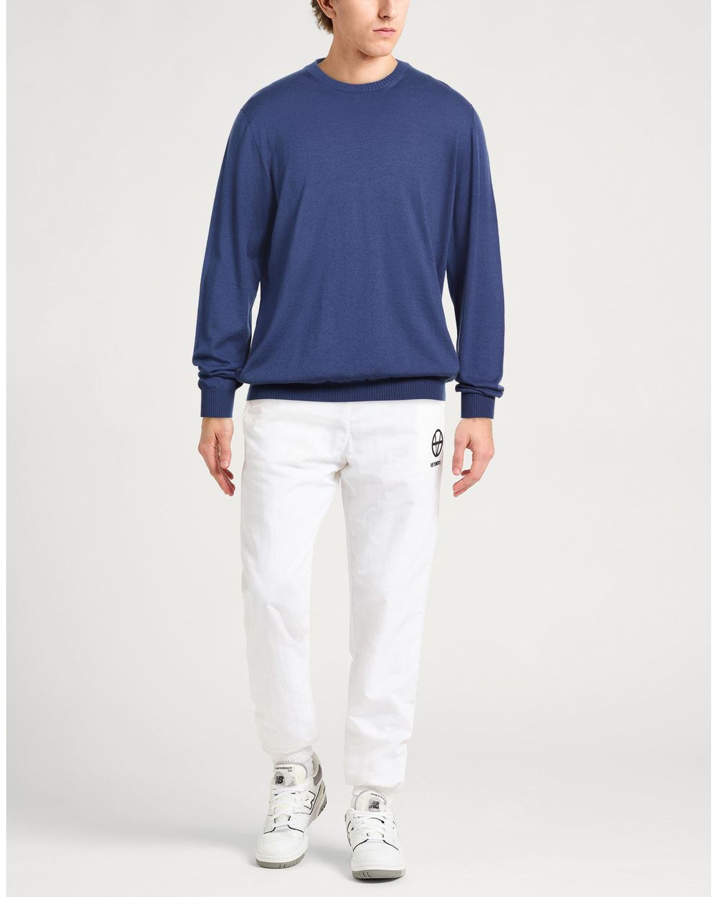 Alpha Studio Blue Sweaters for men